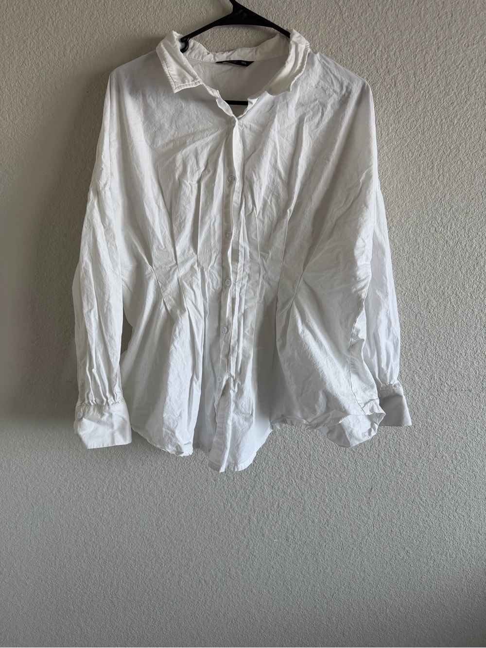 SHEIN White Button-Down Women’s Shirt